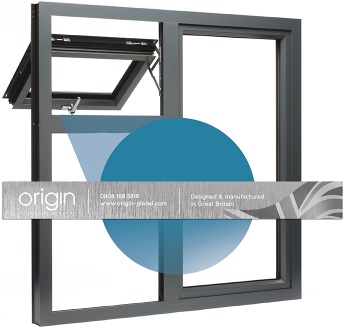 The location of Origin's window guarantee on the windows themselves