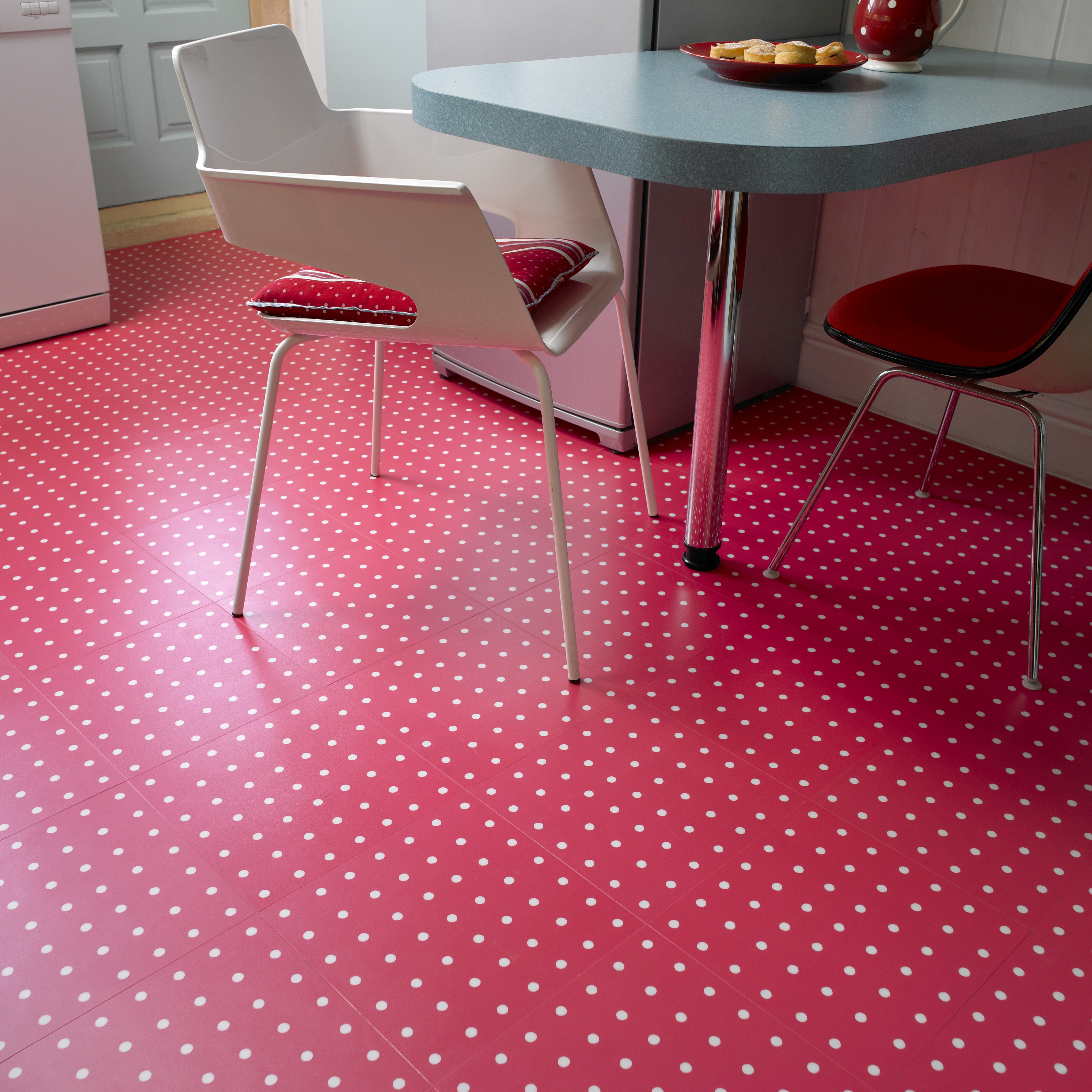 Spot Red Flooring by Harvey Maria