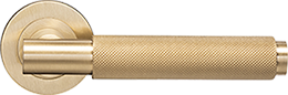 Signature Knurled Satin Brass