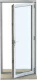 Bi-fold door with 1 panel